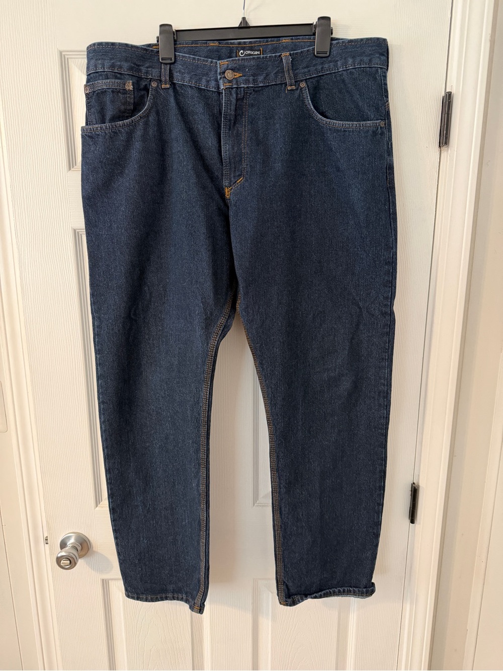 Origin Heritage 100% cotton Dark Blue Men's Jeans 40x32 relaxed fit
